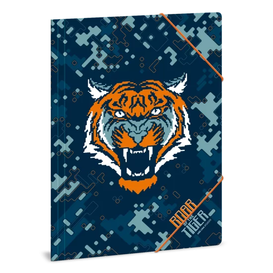 Папка с ластик Ars Una Roar of the Tiger А4