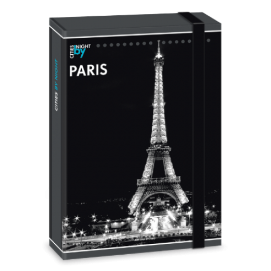Ars Una кутия с ластик A4 Paris by night
