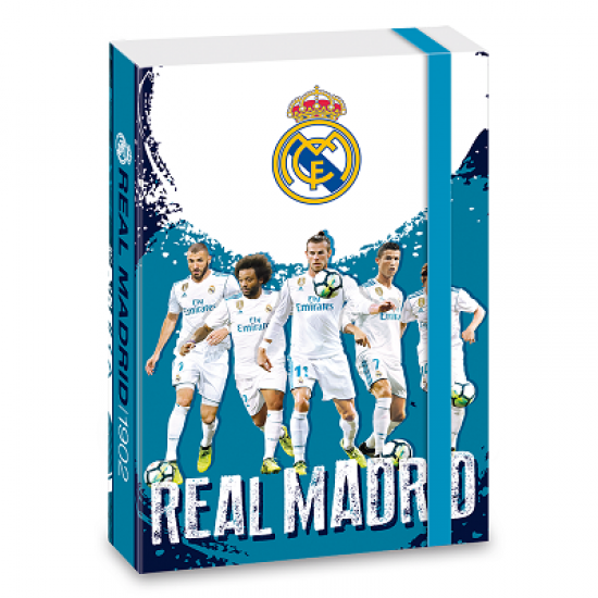 Ars Una кутия с ластик A4 Real Madrid