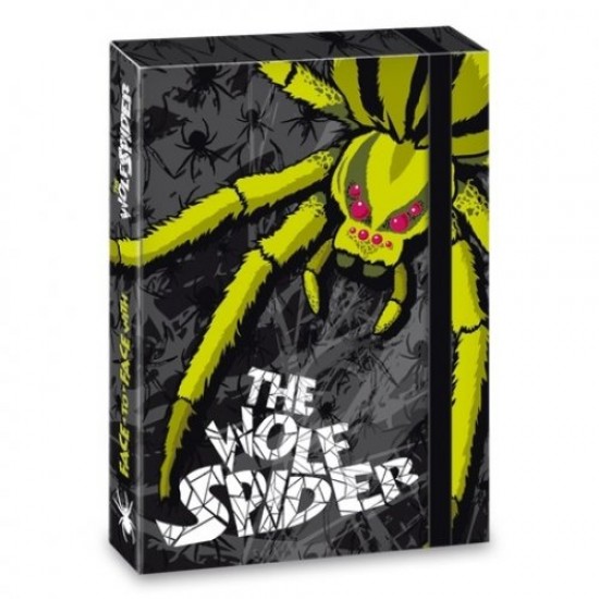 Ars Una кутия с ластик A4 The Wolf Spider