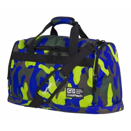 Cool Pack Спортна чанта FIT Camouflage Lime