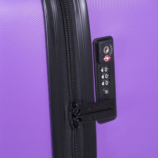 ABS куфар 55 см лилав - Line