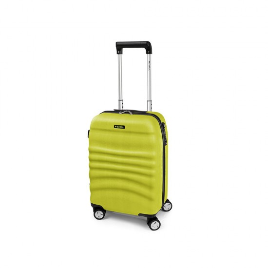 Поликарбонат куфар 55 см. зелен - Wrinkle