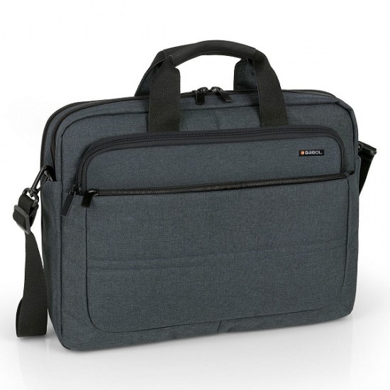 Бизнес чанта за лаптоп 15.6 Baltic сива