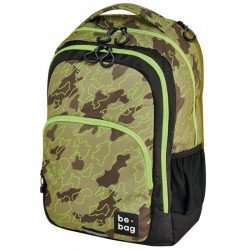Ученическа ергономична раница Be.Bag Be. - Ready Abstract Camouflage