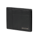 Spectrolite 3.0 SLG Портфейл от естествена кожа с RFID защита 8 отделения за карти Черен цвят