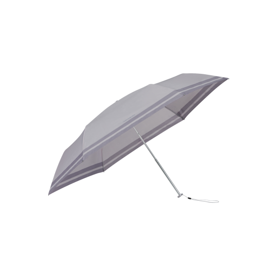 Pocket Go Мини тройно сгъваем ръчен чадър цвят перла люляк