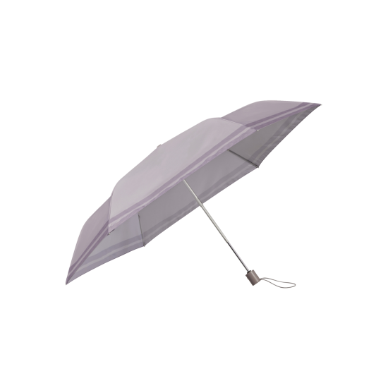 Pocket Go тройно сгъваем автоматичен чадър цвят перла люляк