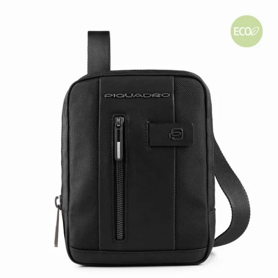 Brief 2 Вертикална чантичка за рамо с отделение за iPad MINI_ MINI 2_ iPad MINI 3 черен цвят