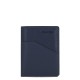 Martin Вертикален, мъжки портфейл от естествена кожа и RFID в син цвят