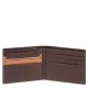 Tallin Мъжки портфейл с мобилен калъф за карти и RFID защита в кафяв цвят