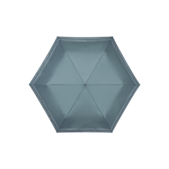 Pocket Go тройно сгъваем автоматичен чадър цвят синьо петрол
