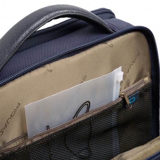 Brief 2 Раница с отделение за 15.6 лаптоп и RFID в тъмно син цвят