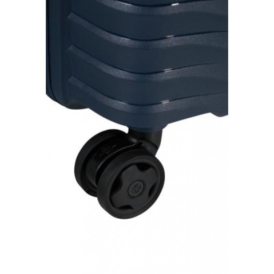 Upscape Спинер на 4 колела 55 cm с разширение Тъмно син цвят