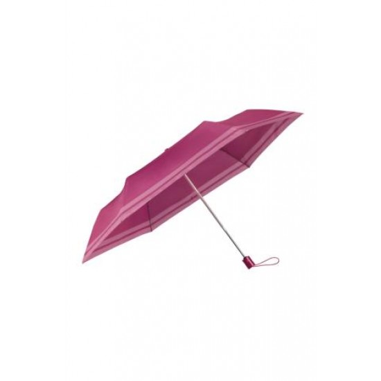 Pocket Go тройно сгъваем автоматичен чадър лилав цвят