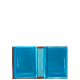Blue Square Портфейл от естествена кожа за кредитни карти