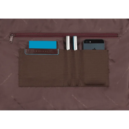 Blue Square Луксозна дамска чанта с отделение за iPad Air/Air2 в черен цвят