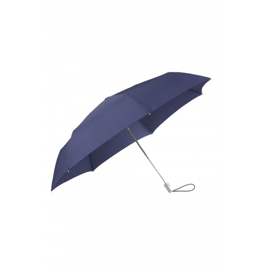 Тройно сгъваем автоматичен чадър Alu Drop S TM тъмно син цвят