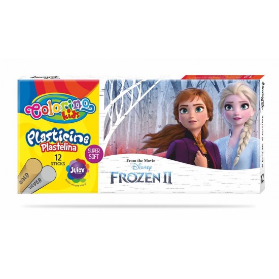 Пластилин Frozen 12 цвята Frozen Colorino