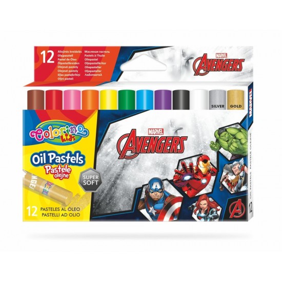 Маслени пастели The Avengers 12 цвята Colorino