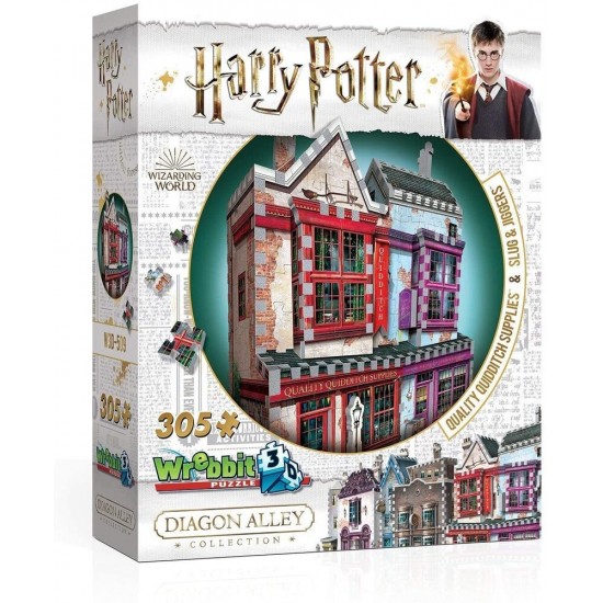 3D Пъзел магазин  quot;Всичко за Куидича quot; Harry Potter