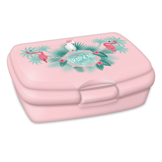 Кутия за храна Ars Una Pink Flamingo