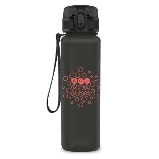 Бутилка за вода Ars Una Dark Grey 600ml - BPA free