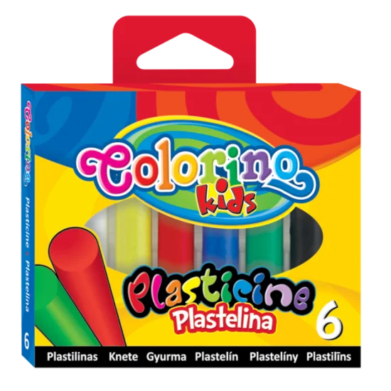 Пластилин Colorino 6 цвята