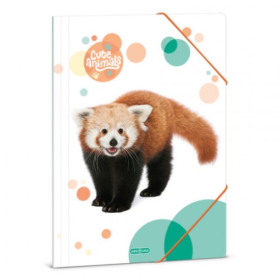 Папка с ластик Ars Una Animals - Red Panda (5309)