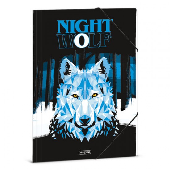 Папка с ластик Ars Una Nightwolf (5257)