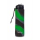 Сгъваема силиконова бутилка COOLPACK - PUMP - Boys Zebra Green