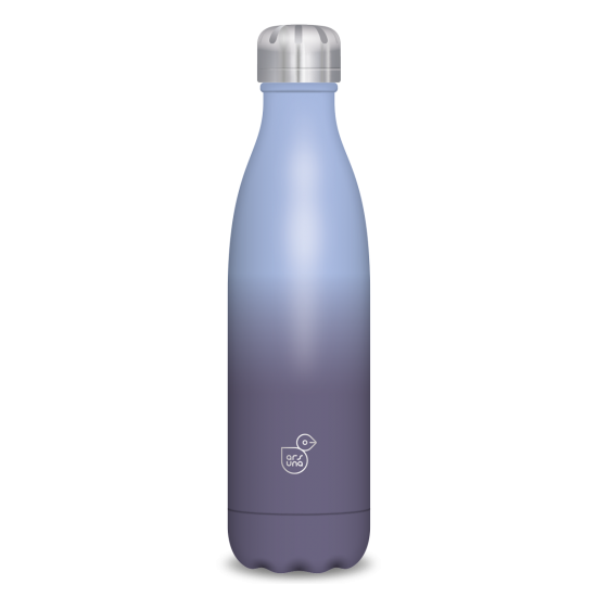 Термо бутилка Purple - Blue Ars Una