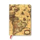 Paperblanks Тефтер Western Hemisphere, 88 листа, 120 x 170 mm, 85 g