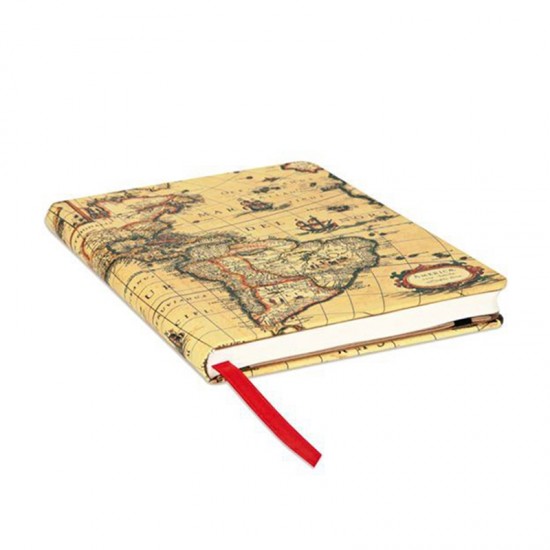 Paperblanks Тефтер Western Hemisphere, 88 листа, 120 x 170 mm, 85 g