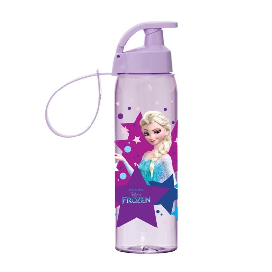 Disney Бутилка Elsa, пластмасова, спортна, с дръжка, 500 ml