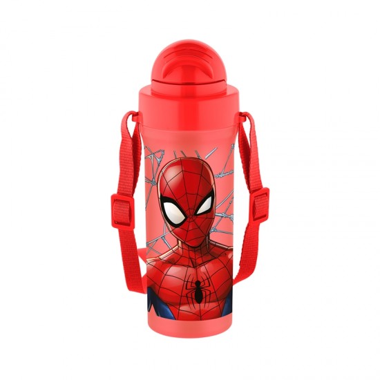 Disney Бутилка за вода Spiderman, с лента, CC, 300 ml