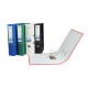 Office 1 Superstore Класьор, 8 cm, PVC, без метален кант, бял