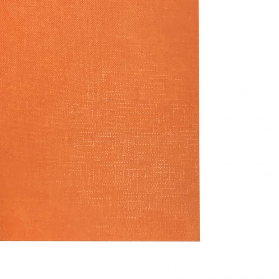 Top Office Класьор, 8 cm, без метален кант, със сменяем етикет, оранжев