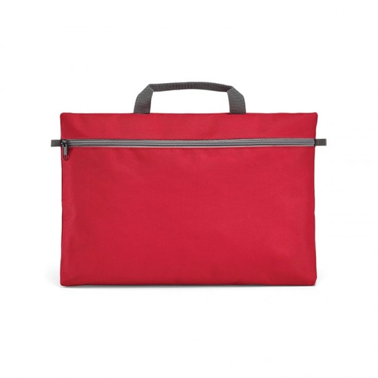 Чанта за документи Milo, 39 х 30 х 4 cm, полиестер, червена