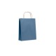 Хартиена торбичка Paper Tone, размер S, 18 х 8 х 21 cm, синя