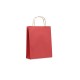 Хартиена торбичка Paper Tone, размер S, 18 х 8 х 21 cm, червена
