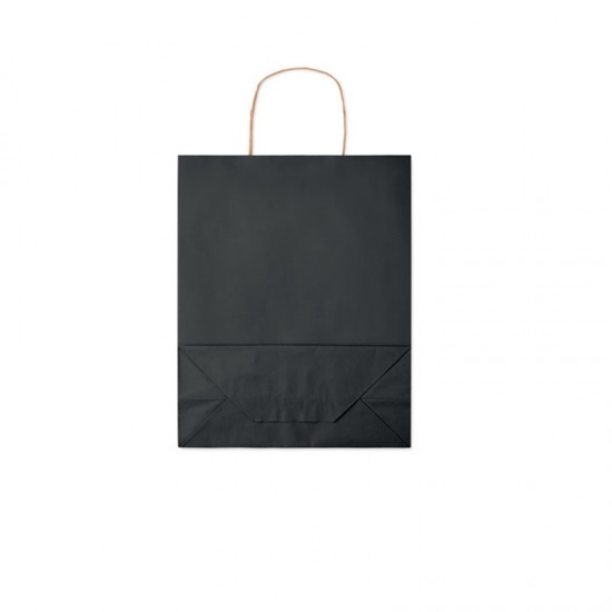 Хартиена торбичка Paper Tone, размер M, 25 х 11 х 32 cm, черна