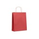 Хартиена торбичка Paper Tone, размер M, 25 х 11 х 32 cm, червена