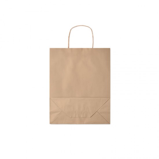 Хартиена торбичка Paper Tone, размер M, 25 х 11 х 32 cm, кафява