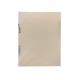 Папка ЕКО, картонена, с машинка, 250 g/m2, бяла, 50 броя