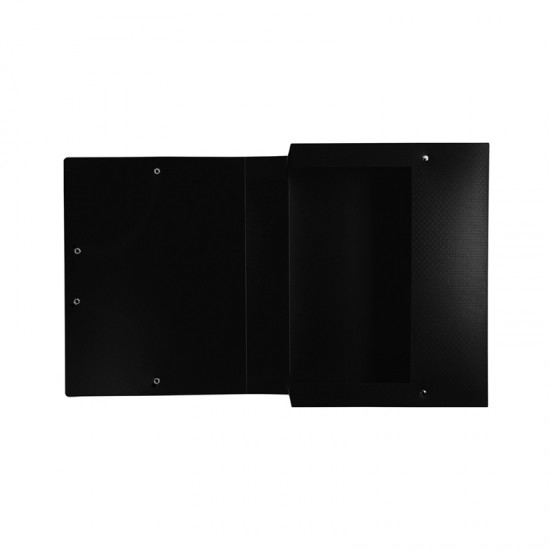 Exacompta Бокс с ластик, A4, PP, 6 cm, черен