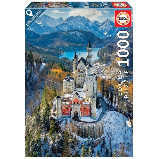 Пъзел, Educa, Замъка Neuschwanstein, 1000 части