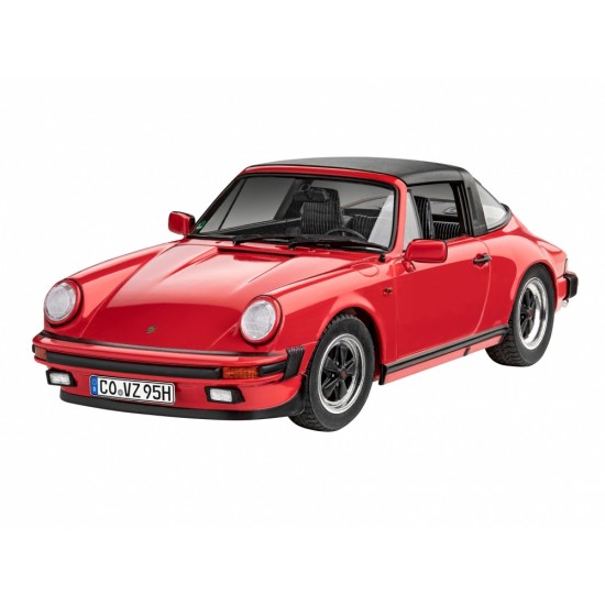 Сглобяем модел, Revell, Porsche 911 Carrera 3.2 G-Model Coupe Targa, 114 части