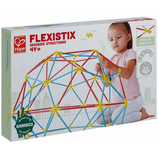 Бамбуков конструктор, Hape Flexistix, Геодезически структури, 177 части