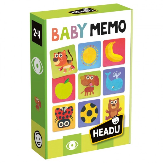 Образователна игра, Headu, Baby Memo, 48 части